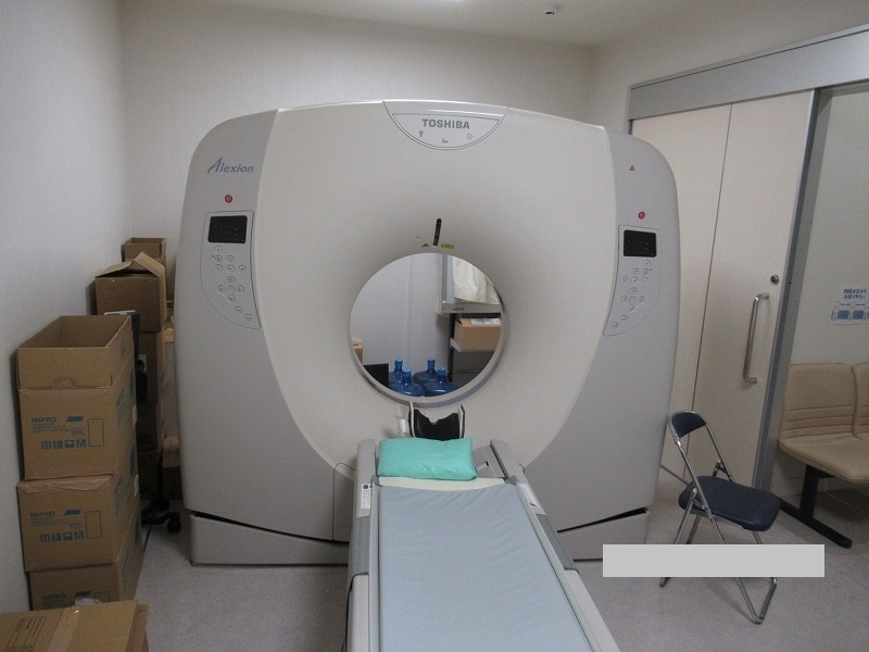 X線CT装置Alexion16を買取いたしました。
